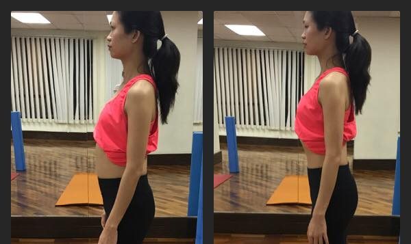 See how improving your posture can reduce back pain and flatten your tummy…