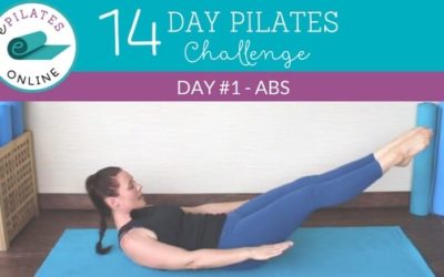 14 Day Pilates Challenge // Day 1 – Abs