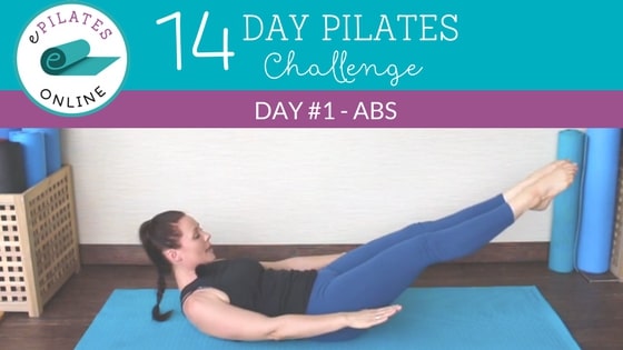 14 Day Pilates Challenge // Day 1 – Abs