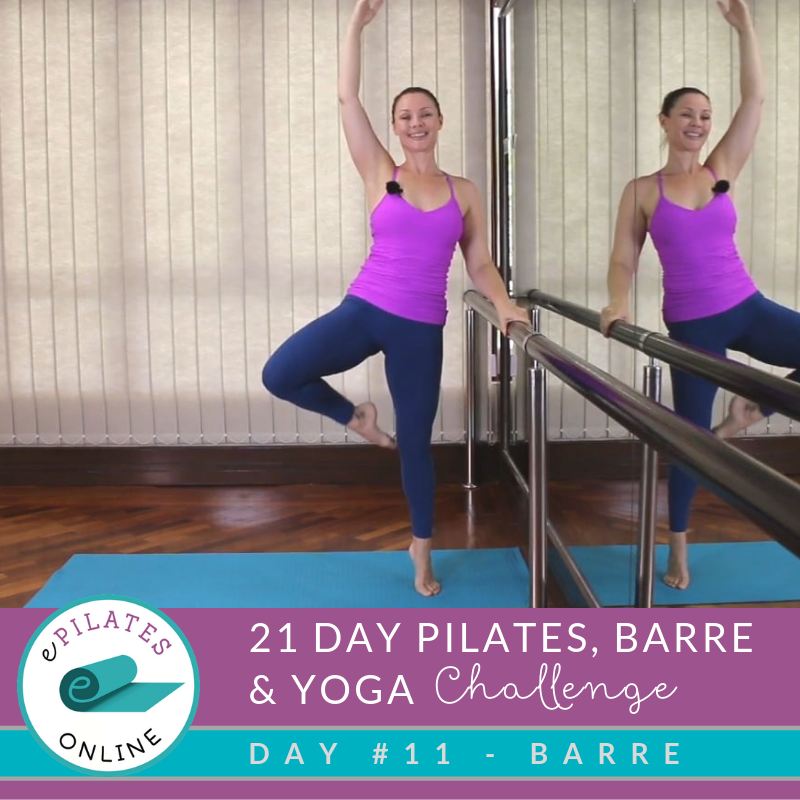 Day 11 Pilates, Barre & Yoga Challenge 