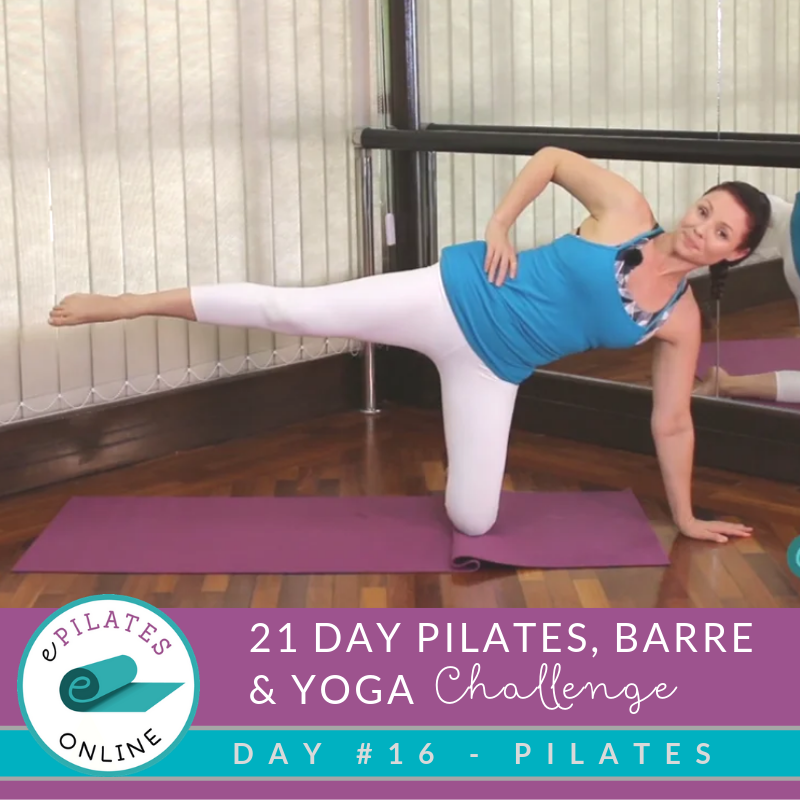 FREE 21 Day PILATES, BARRE & YOGA challenge Dashboard Page - ePilates Online
