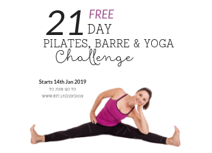 21 Day Pilates, Barre & Yoga Challenge