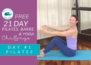21 Day Pilates, Barre & Yoga Challenge // Day 1 – Pilates