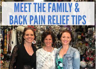 Meet my family & back pain relief tips