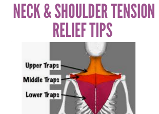 Neck tension relief tips