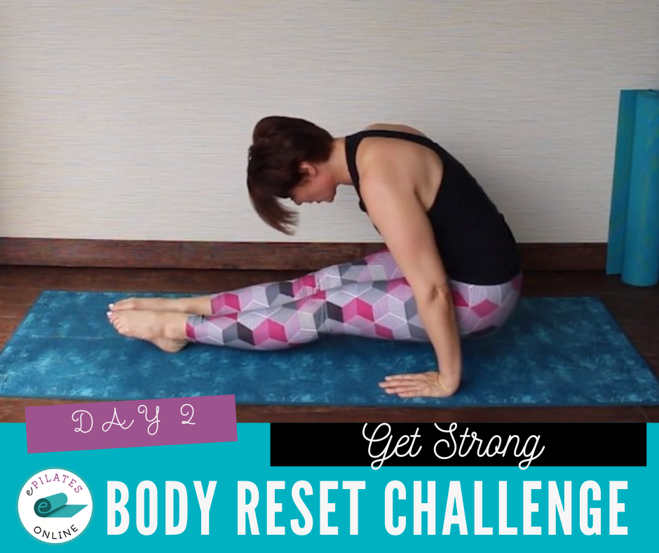 Pilates Online Body Reset Challenge Day 2