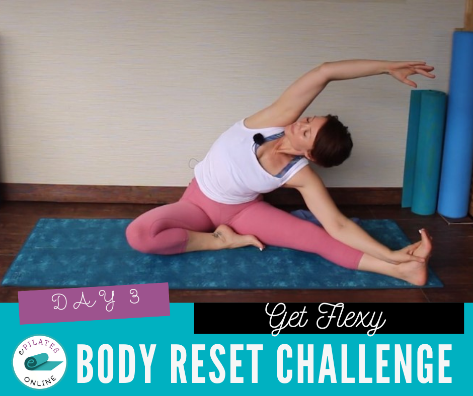 Pilates Online Body Reset Challenge Day 3