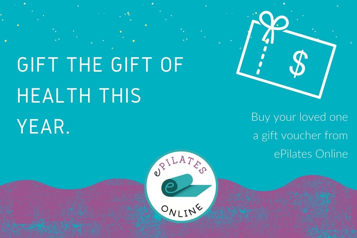 Pilates online gift voucher