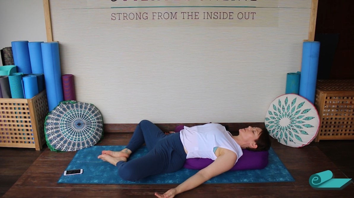 Pilates Online Yin Yoga for better sleep & relaxation