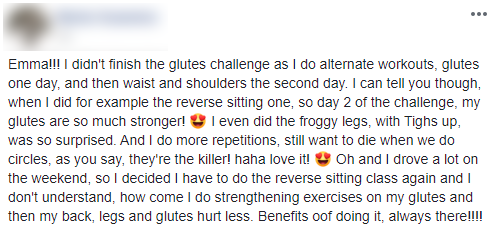 Gorgeous-Glutes-Testimonials-ePilates-Online-7 Gorgeous Glutes in 8 days Online Challenge