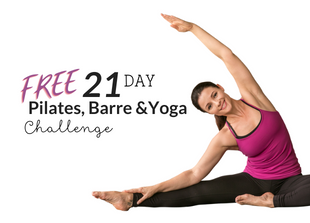 FREE 21 Day Pilates, Barre & Yoga Challenge