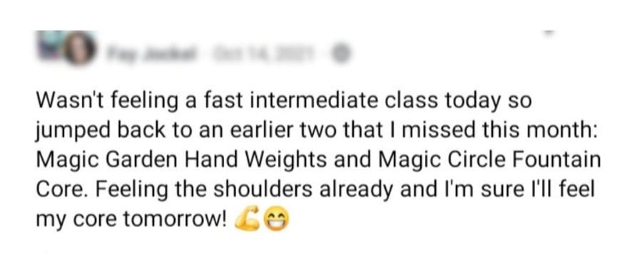 Magic Garden Pilates Series Testimonial (6)