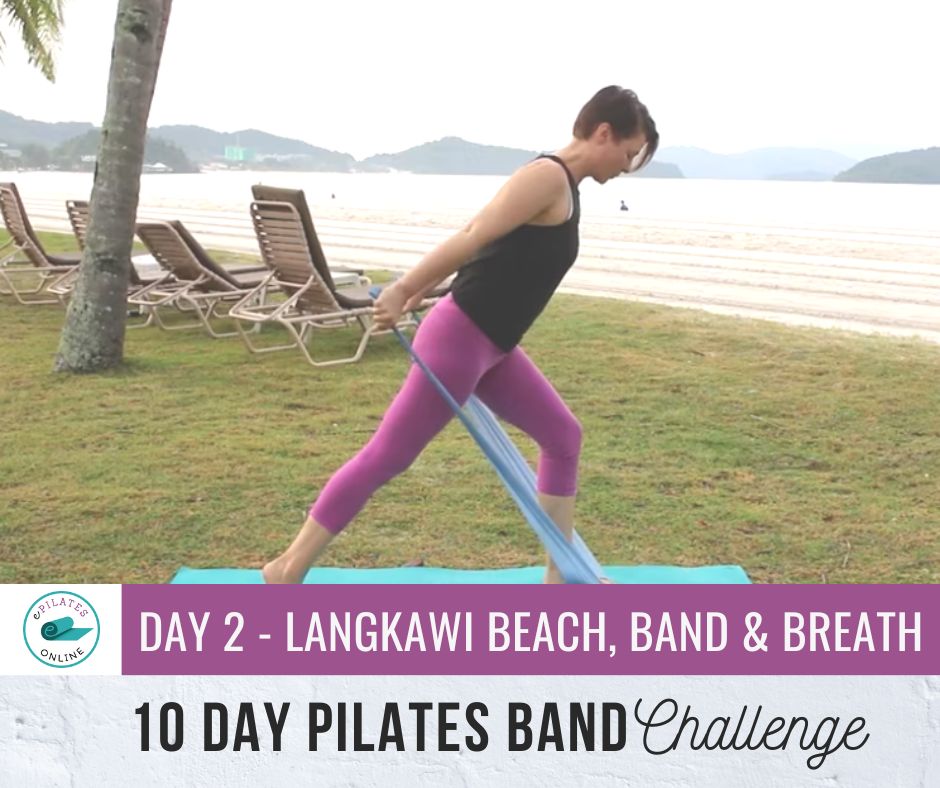 10 day pilates band day 2