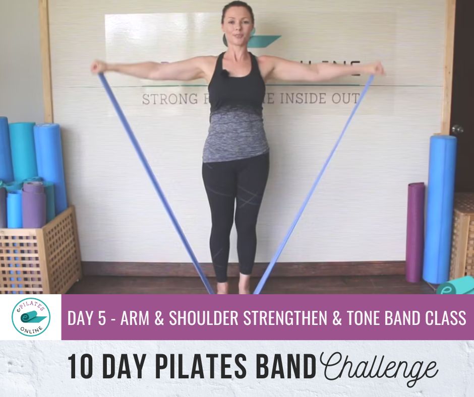 10 day pilates band day 5