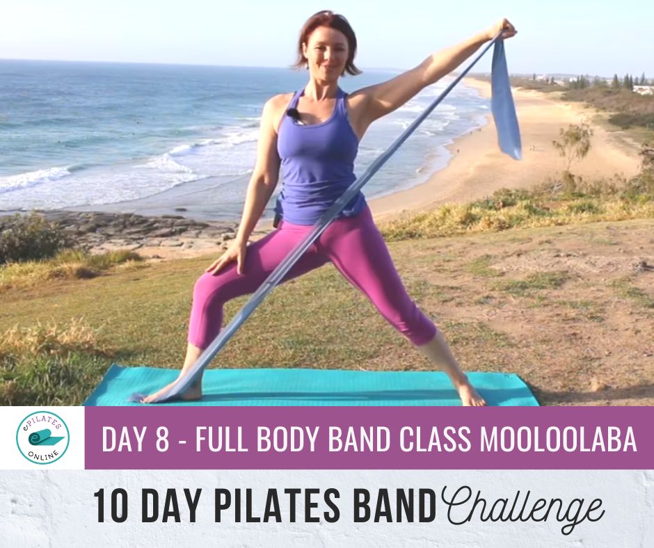 10 day pilates band day 8