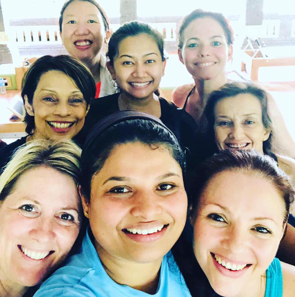 BAli-Group-shot Pilates, Yoga & Meditation Retreat Bali